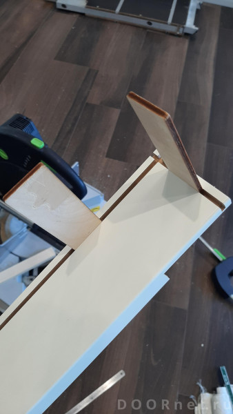 как готовился  наличник , паз 4мм. под дальнейший добор