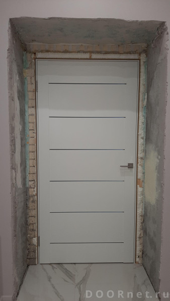 что имеем..  после установки двери
